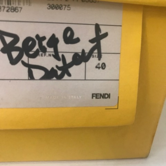 Authentic Fendi heels.  EU Size 40 (US size 8.5). - Picture 6 of 6